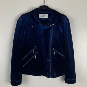 Belle Badgley Mischka Velour Jacket